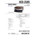 SONY HCD-ZUX9 Instrukcja Serwisowa