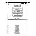 PHILIPS F1385 Owners Manual