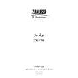 ZANUSSI ZGF98CXE Owners Manual