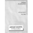 ARTHUR MARTIN ELECTROLUX IR2350 Owners Manual