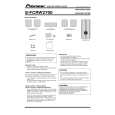 PIONEER S-FCRW2700/XTW/UC Owners Manual