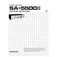 PIONEER SA-5500II Owners Manual