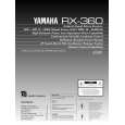 YAMAHA RX-360 Owners Manual