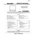 SHARP CX34K3 Instrukcja Serwisowa