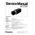 PANASONIC WGV100E Service Manual