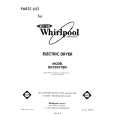 WHIRLPOOL LE5320XTF0 Catálogo de piezas