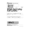 PIONEER PDP-5070 Service Manual