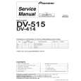 PIONEER DV515 III Service Manual