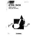 CASIO CTK501 Owners Manual