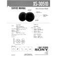 SONY XS3051D Instrukcja Serwisowa