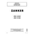 ZANKER ZKC220D Owners Manual