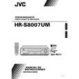 JVC HRS8007UM Owners Manual