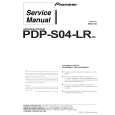 PIONEER PDP-S04-LR/WL Manual de Servicio