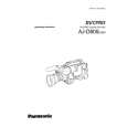 PANASONIC AJ-D800 Owners Manual