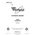 WHIRLPOOL LA5330XTF0 Catálogo de piezas