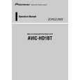 PIONEER AVIC-HD1BT/EW5 Owners Manual