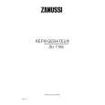 ZANUSSI ZU7155-1 Owners Manual