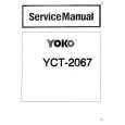 YOKO YCT2067 Service Manual
