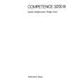 AEG Competence 3200 B W Owners Manual