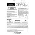 PIONEER CT-W202 Owners Manual