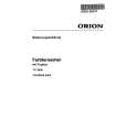 ORION TV3850 Owners Manual