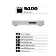 NAD S400 Owners Manual