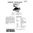 ONKYO CP-1033A Service Manual