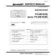SHARP FVDB1E Instrukcja Serwisowa