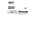 AKAI CD-57 Owners Manual