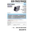 SONY DCRTRV22E Service Manual SONY DCRTRV22E Service Manual