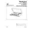 TECHNICS SL-BD22D Owners Manual