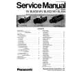 PANASONIC WVBL604 Manual de Servicio