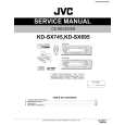 JVC KDSX695 Manual de Servicio