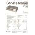 TECHNICS SA222 Service Manual
