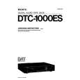 SONY DTC1000ES Owners Manual