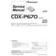 PIONEER CDX-P670/XN/EW Instrukcja Serwisowa