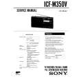SONY ICF-M350V Manual de Servicio