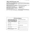 WHIRLPOOL X9112VUV Owners Manual