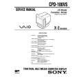 SONY CPD-100VS Owners Manual