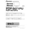 PIONEER PDP-6071PU/KUC Service Manual