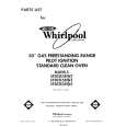 WHIRLPOOL SF302ESRW3 Parts Catalog