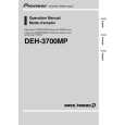 PIONEER DEH-3700MP/XU/UC Manual de Usuario