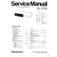 PANASONIC SU-Z100 Service Manual
