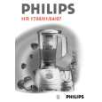PHILIPS HR1704/00 Instrukcja Obsługi