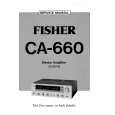 FISHER CA660 Service Manual