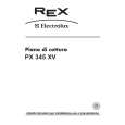 REX-ELECTROLUX PX345XV Owners Manual