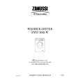 ZANUSSI ZWD1682W Owners Manual