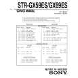 SONY STR-GX69ES Instrukcja Serwisowa
