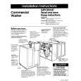 WHIRLPOOL CAW2762AN0 Installation Manual