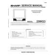 SHARP 25WG3 Service Manual
